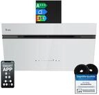 KKT KOLBE Wandhaube Dunstabzugshaube 90cm AURORA9005SW RGBW Ambientebeleuchtung
