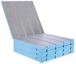 Belvit Fu&szlig;bodenheizung Platte XPS 500 120&times;60&times;2,5 cm &ndash; Trockenbau...