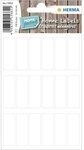 HERMA Etikettenpapier Herma Etiketten f&uuml;r den Haushalt 12 x 34 mm weiss 6 Bl 10