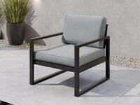 Beautysofa Gartensessel STELLA &ndash; wasserabweisender Stoff (Sitzkissen mit