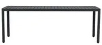 Venture Home Gartentisch Giardini Gartentisch schwarz. schwarz 90 cm x 72 cm x...