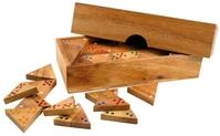 Philos Spiel Philos 3618 - Dreieck Domino, Holz