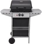 Lund Gasgrill Gasgrill 5,5kW, 2 Brenner, Stahl 97,3 &times; 53 &times;102 cm, Gasgrill...