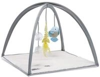 Beeztees Tier-Besch&auml;ftigungsspielzeug Katzenspielzeug Kitten Spielmatte Xabia grau