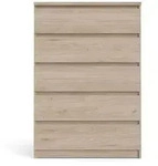 Tvilum Kommode Nada Kommode 5 Schubladen Hickory-Dekor. braun 77 cm x 112 cm x...