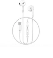 Wiwu WiWU Kabelgebundene Stereo-Kopfh&ouml;rer EB314 USB C - wei&szlig; In-Ear Kopfh&ouml;rer
