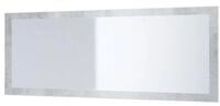 Vladon Wandspiegel Lima V3 (Wandspiegel, mit Rahmen im modernen Stil), Beton...