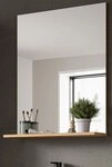 Inn.Furn Badspiegel Shawn (Wandspiegel in Artisan Eiche Dekor, 60 x 79 cm), mit