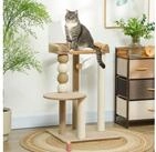 PawHut Kratzbaum 86 cm, mit Sprungplattform, Bett, Spielball,...