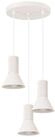 SOLLUX lighting H&auml;ngeleuchte Pendelleuchte Estria 3P Beige, Nicht enthalten