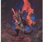 Folkmanis Handpuppen Handpuppe Folkmanis schwarzer Drache