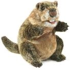Folkmanis Handpuppen Handpuppe Folkmanis Handpuppe Murmeltier 3169 (Packung)
