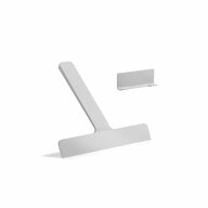 Zone Denmark Duschabzieher Ume Soft Grey, mit Wandhalter