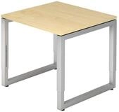 HAMMERBACHER Schreibtisch R-Line, mit quadratischer schwebender Tischplatte,