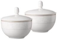 Ritzenhoff & Breker Zuckerdose Isabella Zuckerdosen &oslash; 9 cm 2er Set, Porzellan,