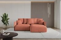 ALTDECOR Ecksofa ONESK-L, Couch mit Schlaffunktion, Wohnzimmer - Wohnlandschaft,