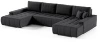Fun M&ouml;bel Wohnlandschaft Sofa mit Schlaffunktion VOGAR in Stoff, inkl....