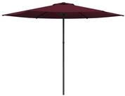 vidaXL Sonnenschirm Gartensonnenschirm 300 x 300 cm Polyester Rechtwinklig