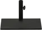 Dehner Schirmst&auml;nder Eckig f&uuml;r Balkon 20 kg, 49 x 30 x 24.5 cm, schwarz,...