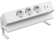 kalb Steckdose 3er Aufsatzsteckdose mit USB A/C Mehrfachsteckdose zum Anklemmen