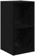 vidaXL TV-Schrank TV-Schrankset Wandmontiert Schwarz Eichen-Optik 37 x 37 x 72...