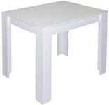 M&auml;usbacher Esstisch in wei&szlig; matt (BxHxT: 80x75x60 cm)