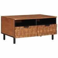 vidaXL Couchtisch Couchtisch Braun 80 x 54 x 40 cm Massivholz (1-St)