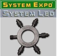 STAR Systemlichterkette 484-21 System Expo/LED extra Ring-Verteiler