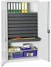 STUMPF Serverschrank Stumpf Werkzeug- und Materialschrank Serie 3000 lichtgrau...