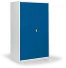 Soennecken Aktenschrank Materialschrank 1200mm lichtgrau/enzianblau
