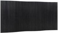 vidaXL Paravent, Raumteiler Schwarz 165x400 cm Bambus