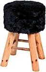 HAKU Hocker HAKU M&ouml;bel Hocker - schwarz - H. 45cm (1 St&uuml;ck)