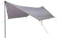 vidaXL Tarp-Zelt Tarp Grau und Orange 430x380x210 cm Wasserdicht, Personen: 1...