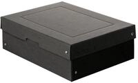 Falken Archivcontainer 5x PURE Box Black DIN A4 F&uuml;llh&ouml;he 100 mm schwarz -...