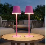GLOBO LIGHTING LED Au&szlig;en-Tischleuchte, Leuchtmittel inklusive, Kaltwei&szlig;,...