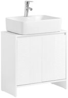 SoBuy Waschbeckenunterschrank BZR157 Waschtischunterschrank Badschrank...