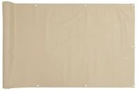 vidaXL Sonnensegel, Balkonsichtschutz Oxfordgewebe 90x400 cm Beige