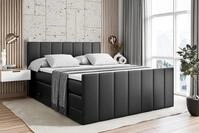 ALTDECOR Boxspringbett MOETI-Z KING (Multipocket-Matratze H4, H3 Matratze