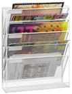 relaxdays Zeitungsst&auml;nder Zeitschriftenhalter Wand
