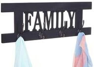 MCW Garderobenpaneel Familie-MCW-C60, Shabby-Look, Kleiderhaken individuell