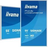 Iiyama LH5581UHSG-1AG Signage-Display Digital Signage Flachbildschirm 54.6"