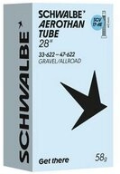 Schwalbe Fahrradschlauch Schwalbe Aerothan SCV17 Schlauch 28 Zoll (33/47-622)...