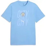 PUMA T-Shirt Manchester City ftblCulture T-Shirt Herren blau S (44/46)