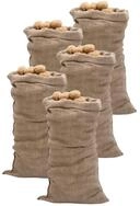 vidaXL Gartensack Jutes&auml;cke 5 Stk. 65x135 cm 100% Jute 220 g/m&sup2;, (5-tlg)
