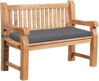 CLP Gartenbank Daxon (Set, Kombi), aus Teakholz, inklusive Sitzkissen