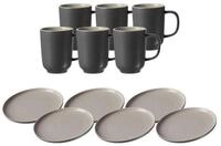 Ritzenhoff & Breker Kaffeeservice Jasper Kaffeeservice 12er Set (12-tlg), 6...