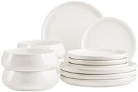 M&Auml;SER Tafelservice Taya (12-tlg), 4 Personen, Porzellan, Teller Set