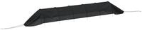 vidaXL Schutzplane 4 m&Acirc;&sup2; Netztunnel Schwarz 300x50x48,5 cm Stahl und...