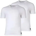 Emporio Armani T-Shirt Herren T-Shirt 2er Pack Baumwolle (Packung, 2er Pack) wei&szlig; L
