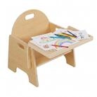 relaxdays Kinderstuhl ab 1 Jahr, mit Tisch